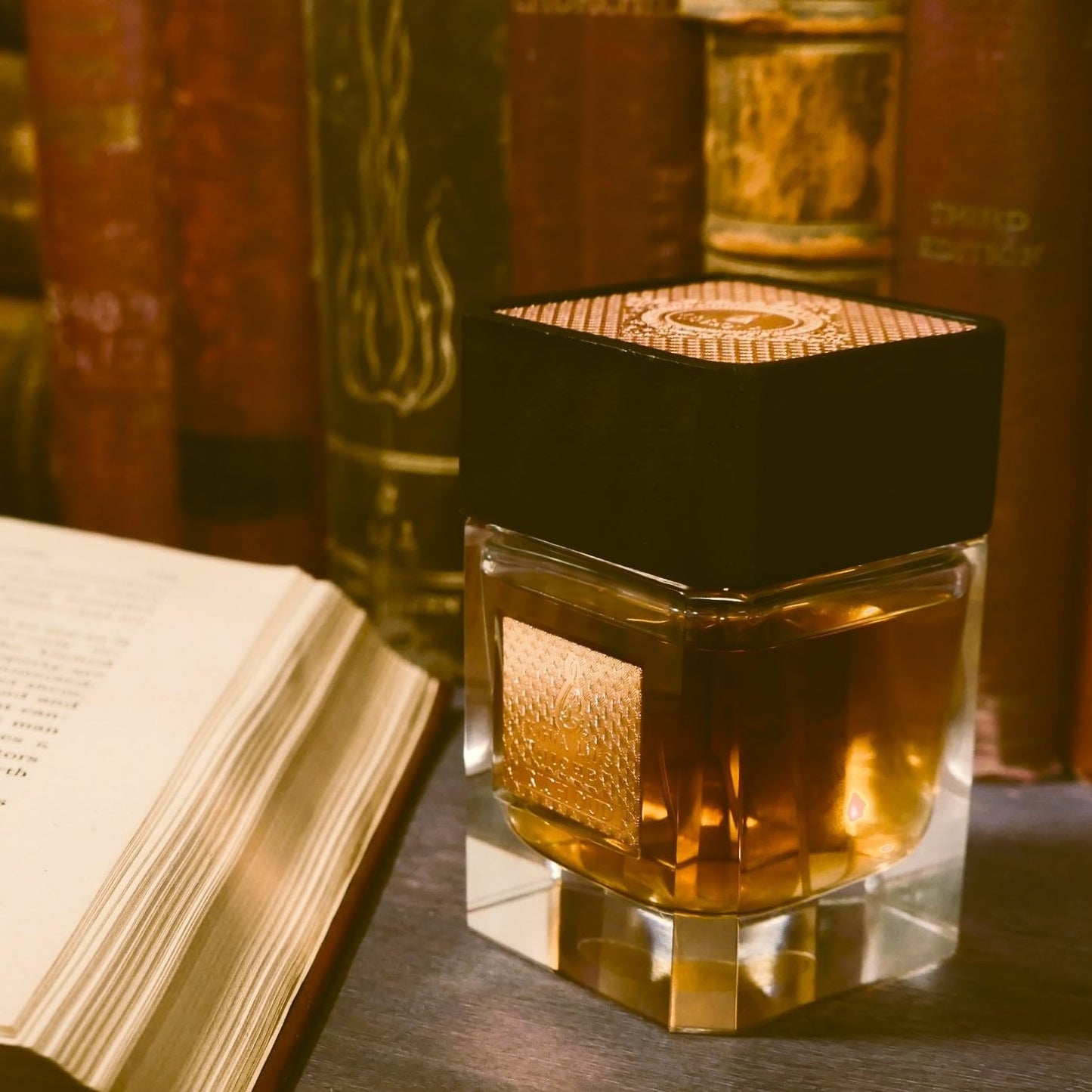 Rich Oud Eau de Parfum 3.4 oz - Masculine Blend with Warm Smoky Incense Earthy Accords and Spicy Black Pepper loved for its long lasting trail and compliment catching aroma