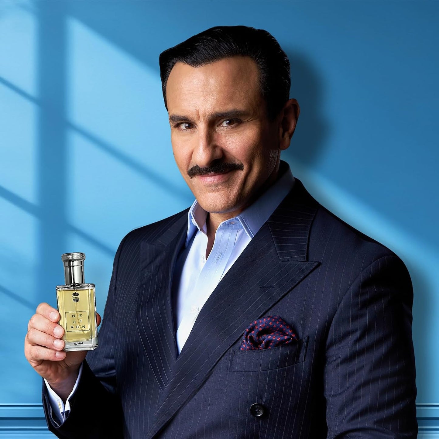 Ajmal Neutron Eau de Parfum for Men – 3.4 oz / 100 ml | Fresh Fruity-Musky & Woody Fragrance | Long-Lasting Modern Masculine Scent from Dubai