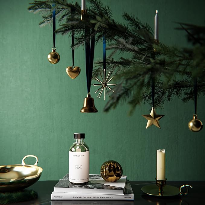 Pine Aroma Oil - Diffuser Oil Scent - Cold-Air & Ultrasonic Diffuser Oil - Pine Essential Oil - Essential Oils for Diffusers Aromatherapy - Pine Oil - 8.5 fl oz, 250 mL