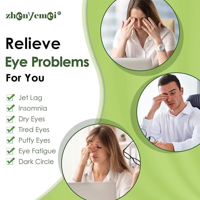 18 Pack Self Heating Eye Mask,6A Silk Cotton Material Steam Eye Mask, Self Heated Warm Compress For Fast Relief Of Dry Eyes, No Microwave Needed, Eye Treatment Products For Dry Eye Relief