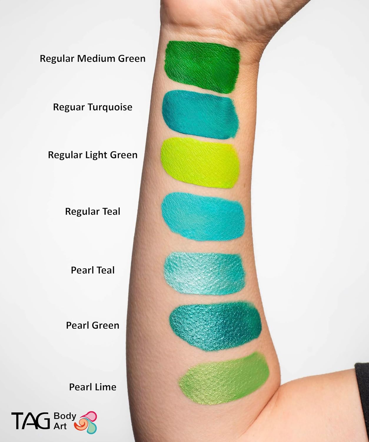 TAG Face and Body Paint - Regular Teal 90gm