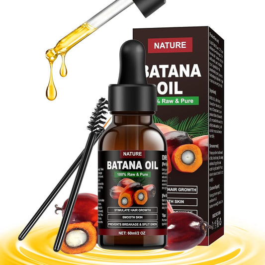 Batana Oil for Hair Growth - Organic Batana Oil for Hair Growth All Types from Honduras, Hair Growth Oils for Growth & Treatment|Enhances Radiance & Nourishment Hair Oil