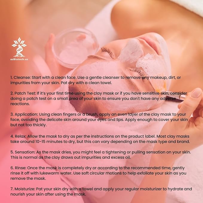 Rose Facial Mask, with Rose Extract, Vitamin C, Glycerol, Aloe vera, Vitamin E for Moisturizing, Smooth and Skin Glowing, 4.23 Oz (120G)