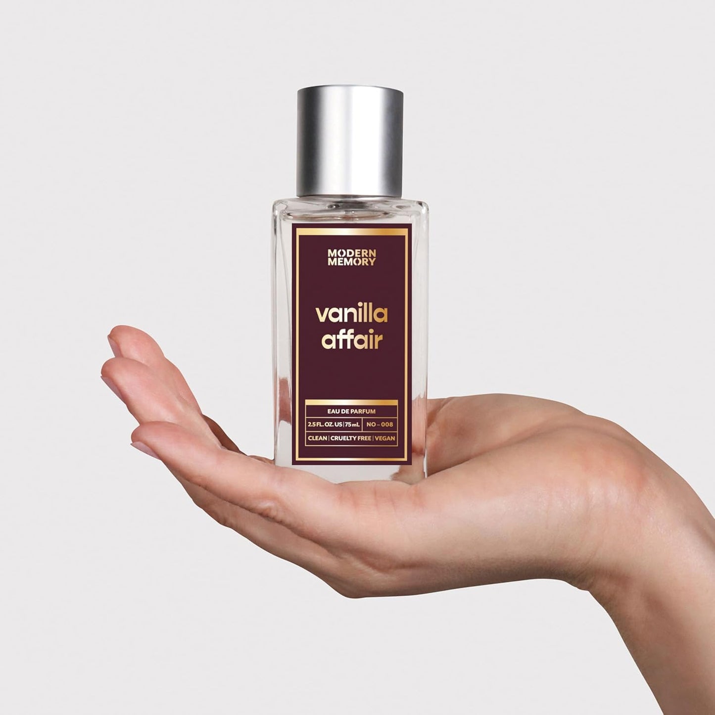 Modern Memory Vanilla Affair Eau de Parfum for Women, 2.5 fl oz - Notes of Vanilla Orchid, Brown Sugar & Patchouli