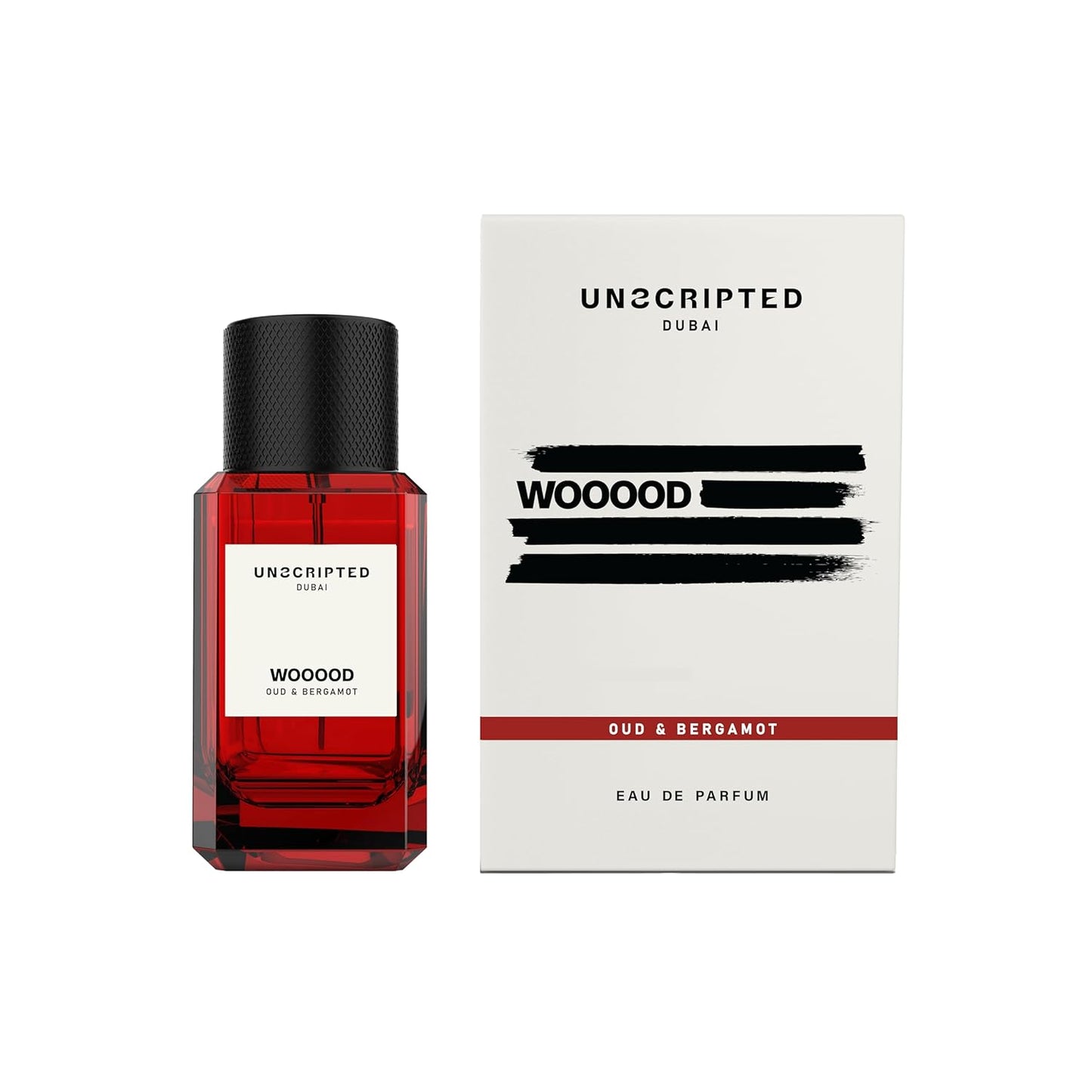 Unscripted Wooood - Perfume For Men And Women - Women Perfume with Saffron, Nutmeg, Musk, Patchouli - Bold, Long-Lasting Mens Cologne - 1.7 oz