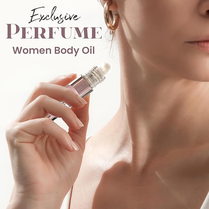 MOBETTER FRAGRANCE OILS' Exclusively Delilah Perfume Body Oil, Litchi, Pear, Bergamot, Grapefruit and Pink Pepper, Long Lasting, Travel Size