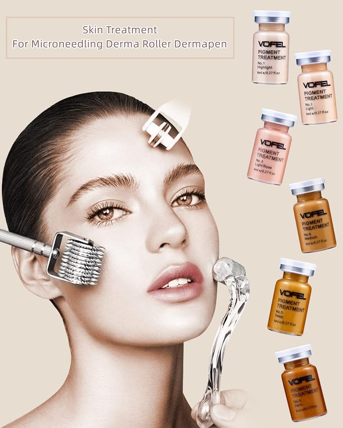 BB Glow Starter Kit for Microneedling Serum Pigment Ampoule Skin Treatment Kits 0.27oz 24 Vials