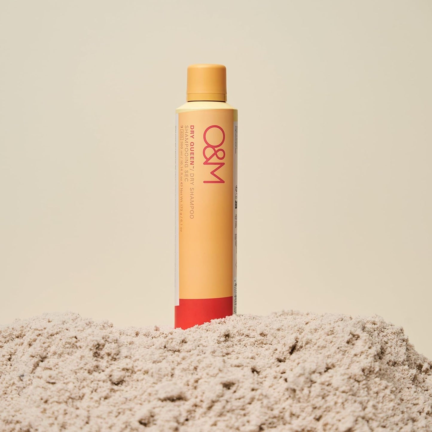 O&M Dry Queen Dry Shampoo, Vitamin C, Sulfate/Paraben/Silicone Free, Vegan, Cruelty-Free Beauty & Hair Care, Dry Shampoo for Women, Boost Volume & Waves, No Water, Safe for All Hair Colors, 300ml