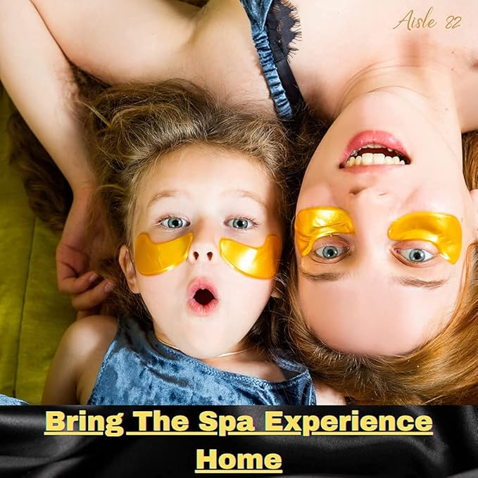 30 Pairs 24K Gold Under Eye Patches for Women – Collagen Gold Masks for Dark Circles and Puffiness - Under Eye Bags Treatment