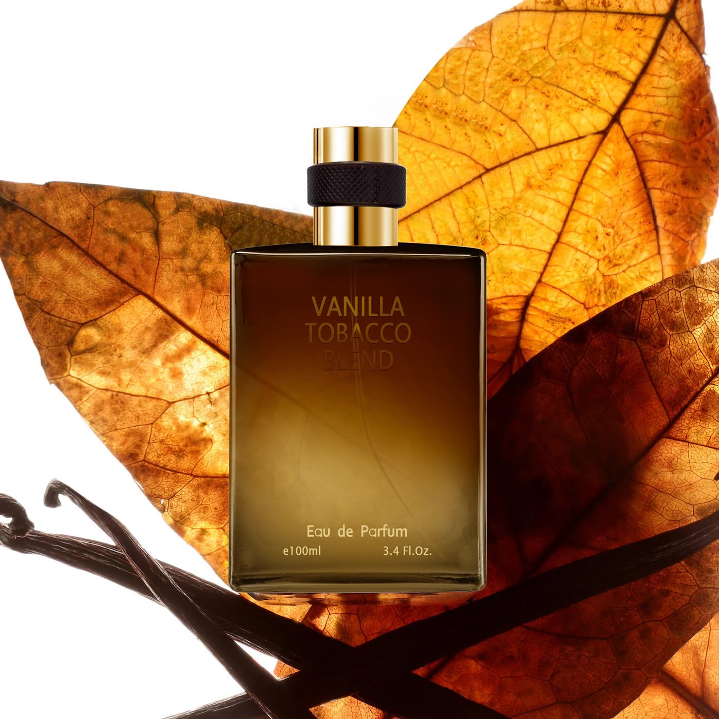 Cologne for Men Natural Spray Perfume Classic Scent Eau De Toilette for Daily Use 3.4 Fluid Ounce(Vanilla Tobacco Blend for Men)