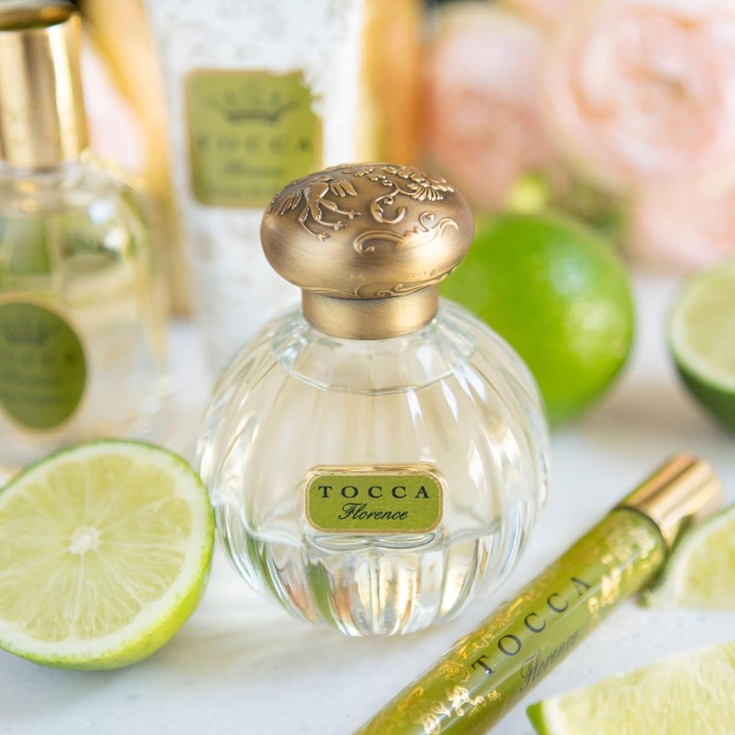 Tocca Florence Women's Perfume Travel Spray, 0.34 oz (10 ml) - Classic Floral, Bergamot, Pear, Gardenia Fragrance