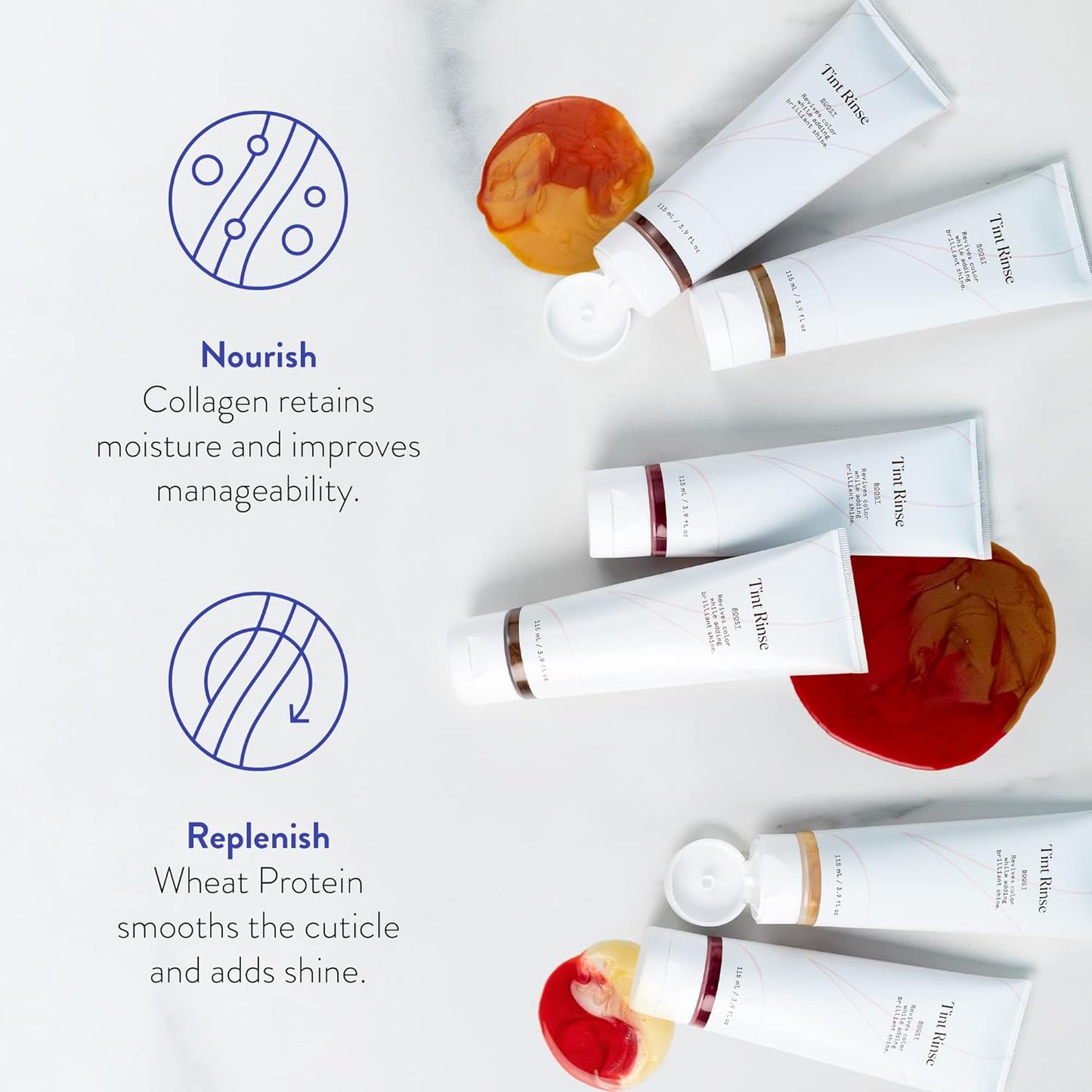 eSalon Color Depositing Hair Color Balancer Treatment - Tint Rinse Hair Toner & Enhancer - Professional-Grade Mask - Apply with Shampoo & Conditioner Mask (Blonde Neutralizer)