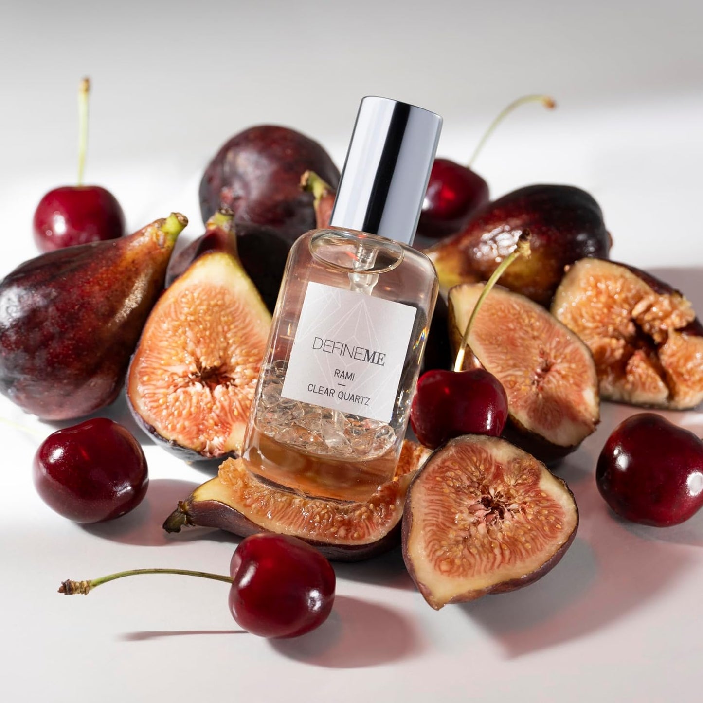 DefineMe Quartz Crystal Infused Natural Perfume Mist, Rami Scent, 0.95 FL OZ