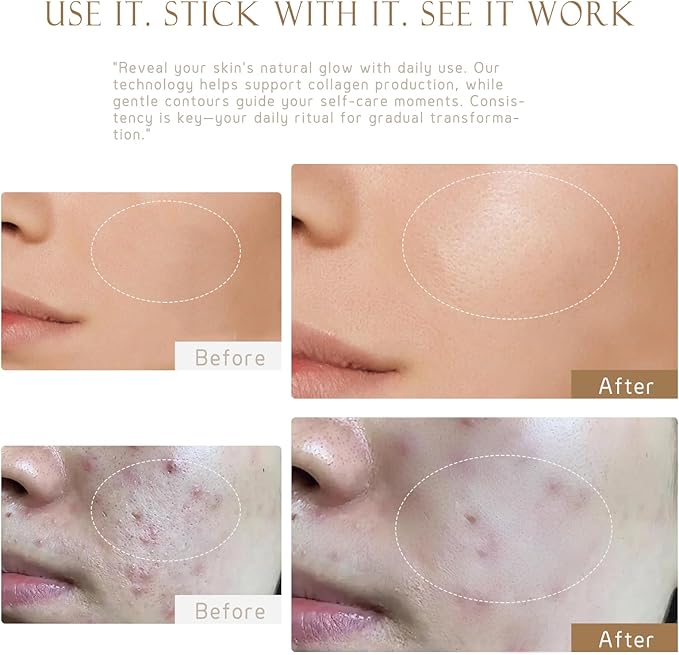 Electric Gua Sha Facial Tool 7 in 1 Hot & Cold Face and Neck LED Beauty Massager, Vibration Pulse Mode for Skin Care, Lymphatic Drainage Anti-Aging & Wrinkles Face Lift Device Gift for Mom