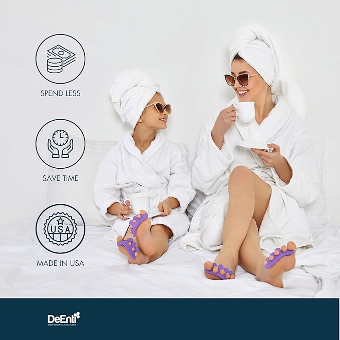 DeEnti Instant Cuticle Remover Gel, Eucalyptus, 8 Oz Bottle, Professional Cuticle Softener, Salon Quality Manicure and Pedicure Supplies