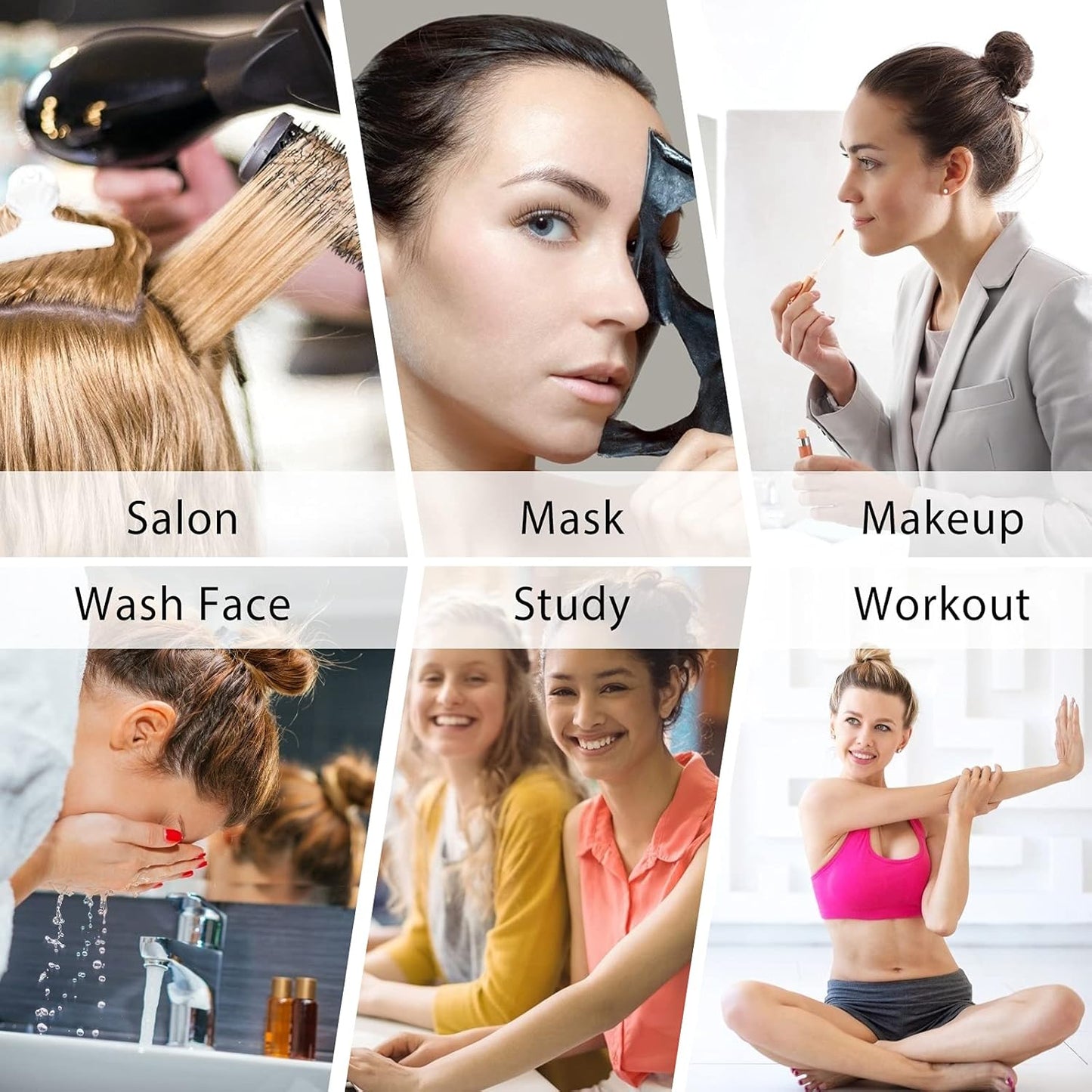 Ondder 12 Pack Purple Butterfly Hair Clamps Clips Hair Claw Clips Salon Pro Section Clip for Styling, Sectioning, Cutting, Coloring Hair Clips Hairdressing Salon Tool Hair Accessories for Women Girls