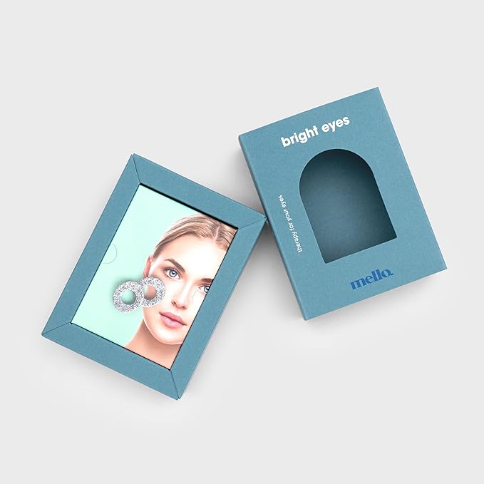 Mello - Stone Eye Masks | Relaxation Gifts for Women & Mindfulness Gifts For Women | Self Care Presents Woman & Pamper Gifts Ladies | Reusable Eye Patches & Masks Puffy Eyes | Bright Eyes