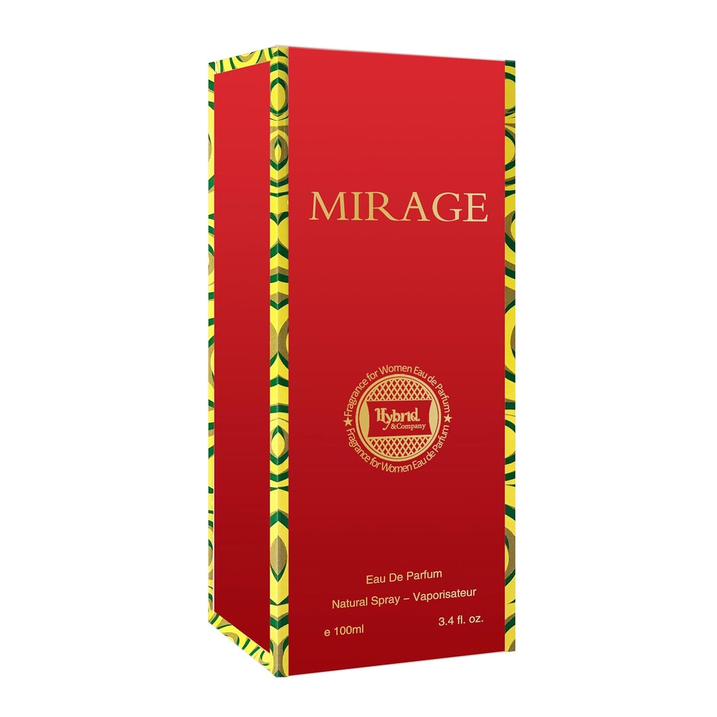 Hybrid & Company Women Mirage Eau De Parfum Vaporisateur Natural Spray 3.4 Fl Oz