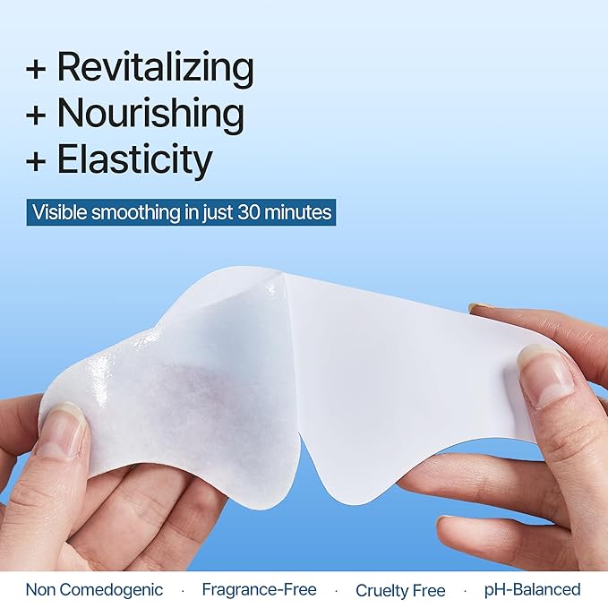 Forehead and Smile Line Wrinkle Patches - Anti Wrinkle Patches for Lip - Face Tape Overnight Self Care for Woman for Smoothing and Firming - Smile Line Patches (6 Pack)