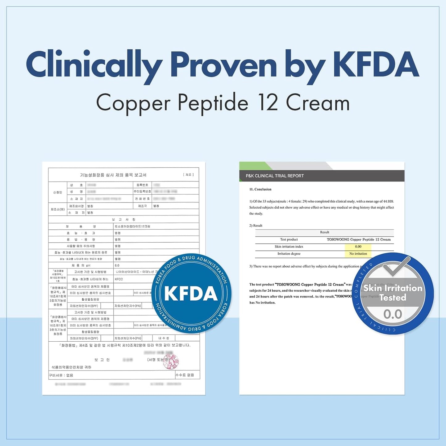 TOSOWOONG Copper Peptide 12 Cream, 99% Purity of Copper Tripeptide-1, GHK-Cu, 12 Multi-Peptide Powerful Anti Aging Formula for Fine Lines, Firming, Skin Elasticity, Korean Skincare, 50ml / 1.69 fl.oz.