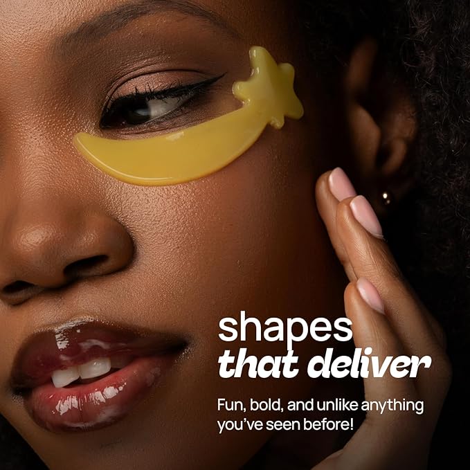 Under Eye Patches 12 Pairs of Themed Hydrogel Eye Gel Pads - For Puffy Eyes and Dark Circles, Under Eye Bags, Wrinkles - Restoring Set with Chamomile