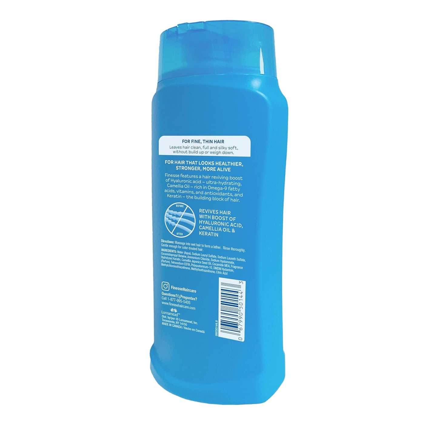 FINESSE Volumize + Strengthen, Volumizing Shampoo, 13 Fl Oz