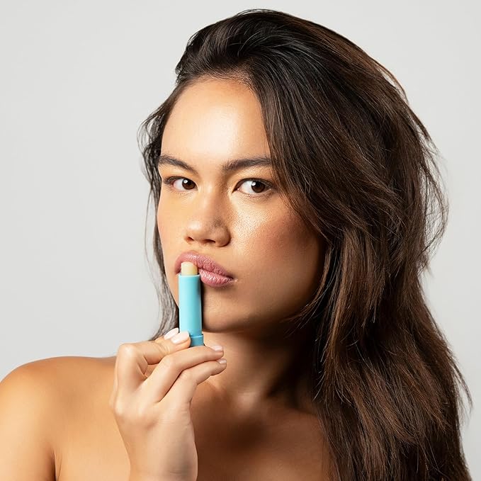 Coconut Lip Balm Set - Hydrating Lip Balm Moisturizer with Aloe Vera for Deep Nourishment - Castor Oil Enriched - 3 pc