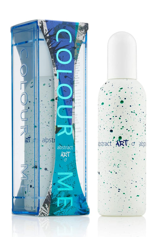 COLOUR ME Milton-Lloyd Abstract Art - Eau de Parfum - Long Lasting Perfume for Men - Patchouli, Sandalwood Cologne for Men - Woody Fragrances - 3 oz