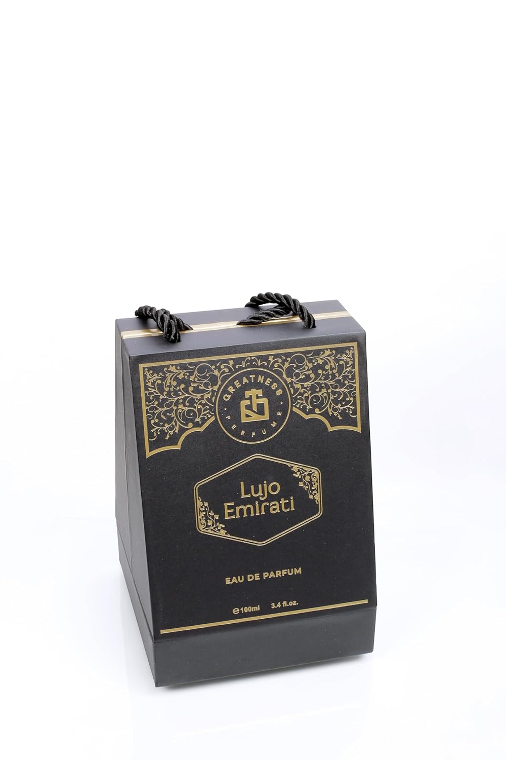 Greatness Lujo Emirati Eau de Parfum - Unisex Perfume for Men and Women - Long Lasting Luxury Fragrance with Fresh Lavender, Mint, Smooth Vanilla, Benzoin, and Deep Notes of Honey - 100 ml