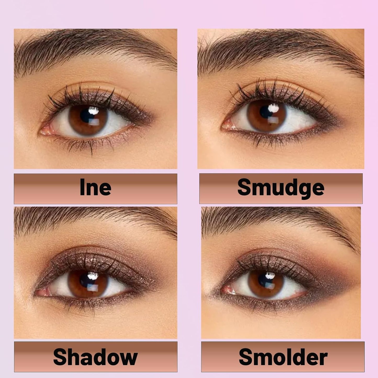 Freshlus Shadow Liner Duo, Mitlume Perfect Color Duo-Shadow Liner 2-in-1 Eyeliner & Eyeshadow, Plum Eyeshadow Stick, Waterproof and Smudge-Proof, Easily Create a Smoky Effect (SIZZLE+HEAT)