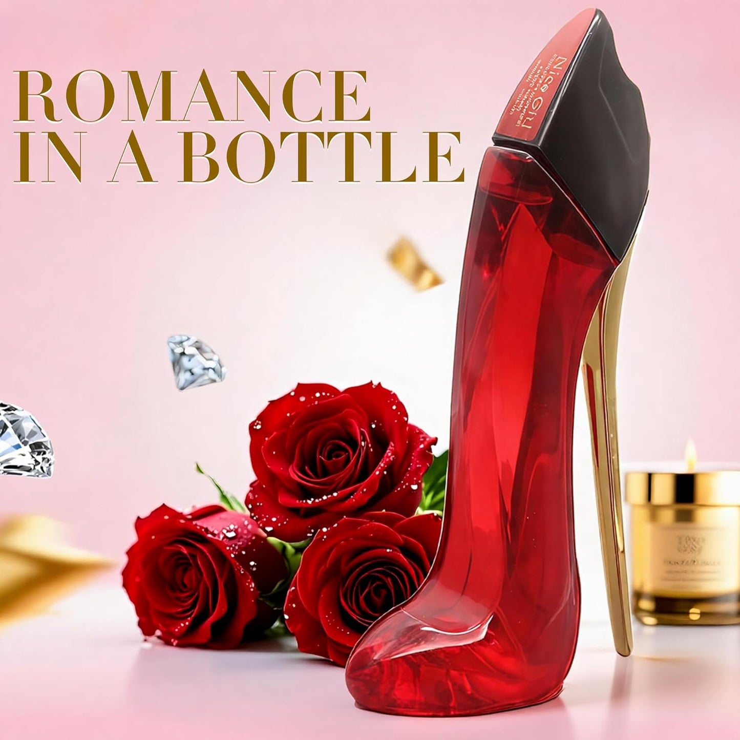 Women's Perfume Set - 2 Pack Eau de Parfum Spray 3.4 Oz Each | Floral Jasmine & Sweet Vanilla with Bergamot & Woody Notes | Long Lasting Original Scent Gift Set for Women (MilaWR&Nice Girl)