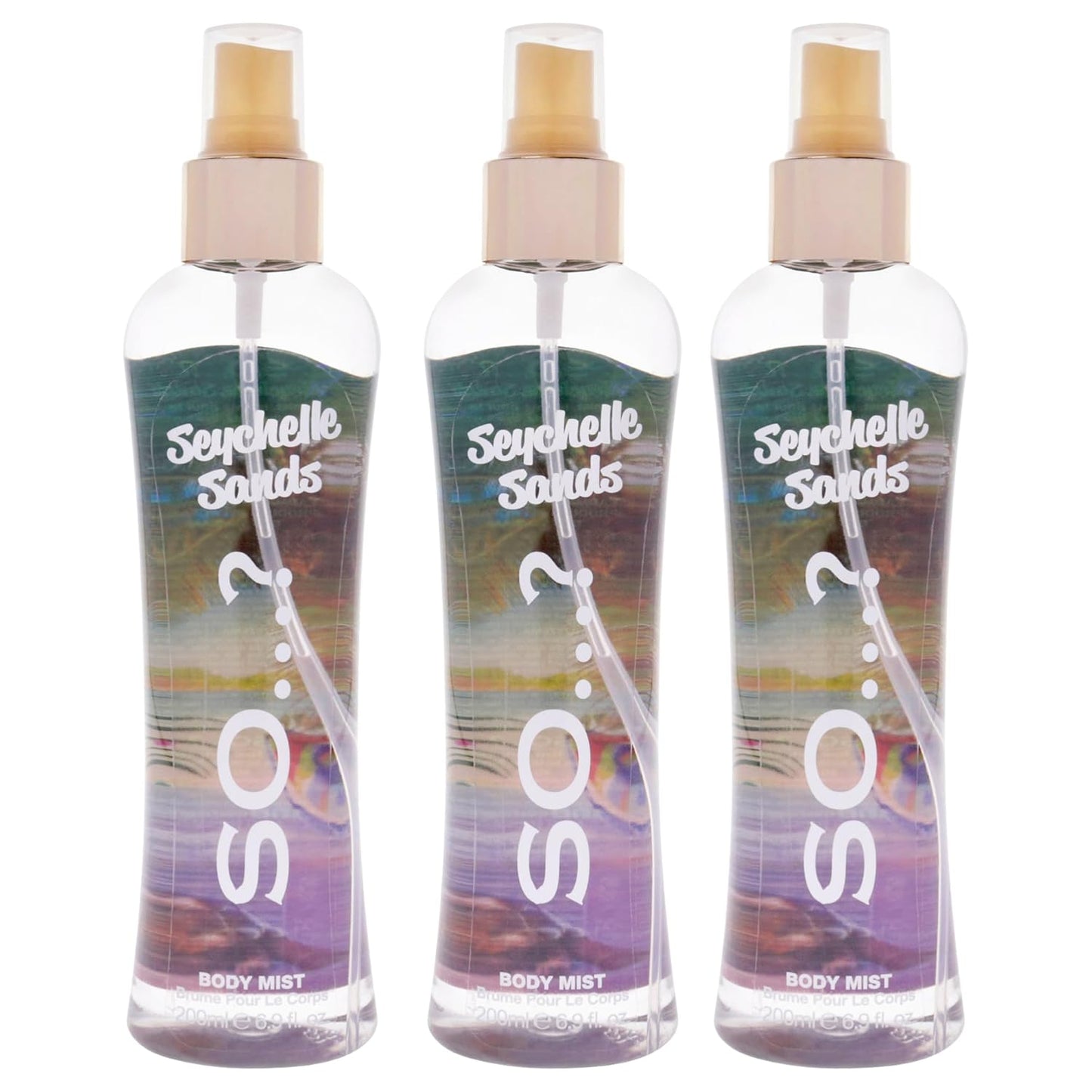 So...? Seychelle Sands Body Mist for Women - 6.9 oz Body Mist - Pack of 3