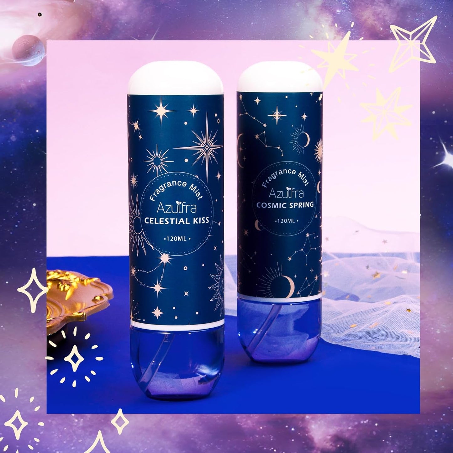 Body Spray for Wowen Cosmic Spring, Hair & Body Fragrance Mist, Notes of Cherry, Pear, Sandalwood, 4 fl.oz