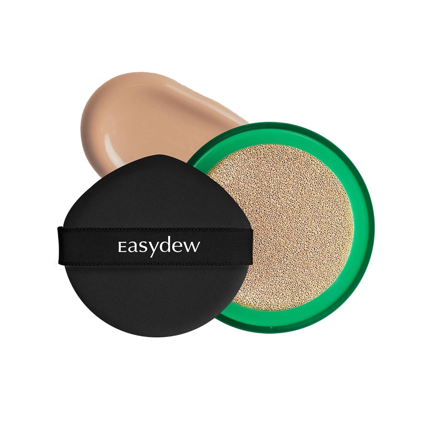 Easydew Mela B Toning Ampoule Cushion Refill - 2-in-1 Korean Skin Care & Face Beauty Makeup - Age-Defying Full Coverage Cushion Foundation with Niacinamide & Hyaluron-Vital C 0.45 oz (#25 Honey)