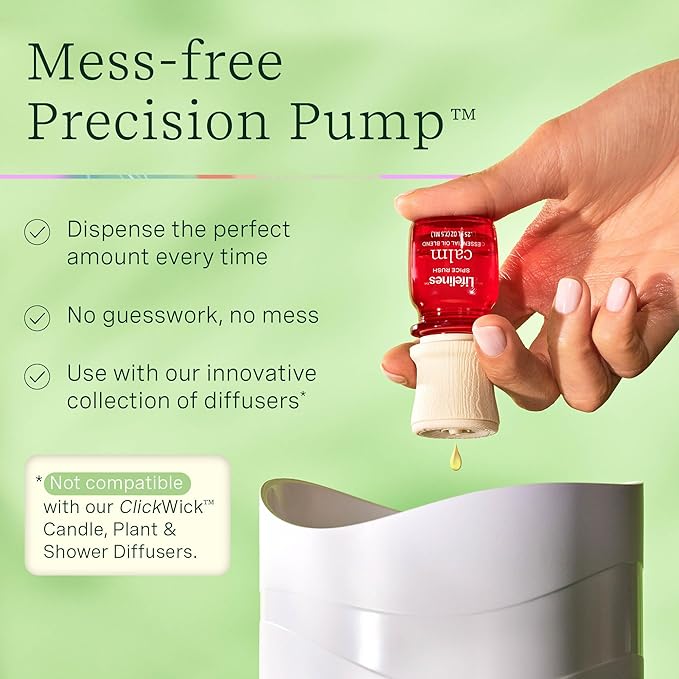 Lifelines Essential Oil Blends Collection Gift Set with Everyday Diffuser, 15-Pack - Blended Essential Oils for Aromatherapy Diffusers - Scented Fragrances for Joy, Calm, Focus & Energy