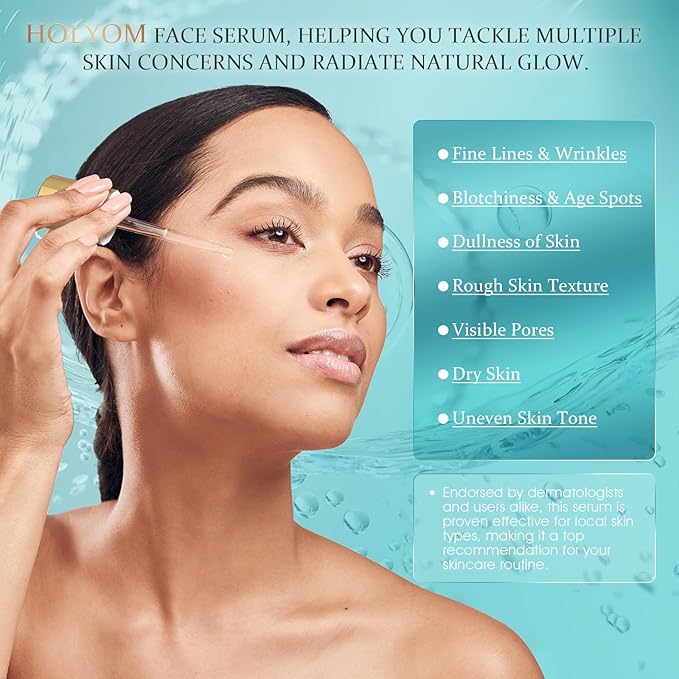 Face Serum - Facial Serum for Fine Lines & Wrinkles Hydrating and Moisturizing, 1.18 Fl Oz