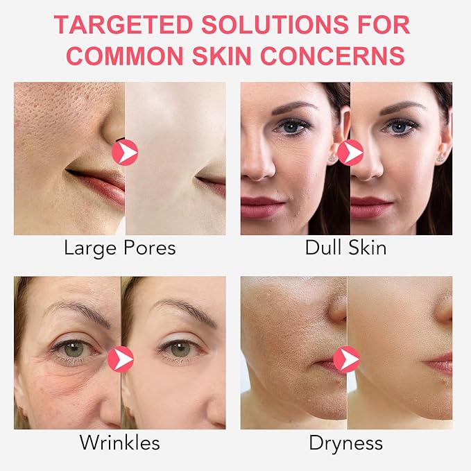 Deep Collagen Anti-Wrinkle Lifting Mask with Hyaluronic Acid & Aloe Vera, Elasticity, Hydrating, Firming and Moisturizing, Overynight Hydrating Face Mask for All Skin Types - 4 Pack