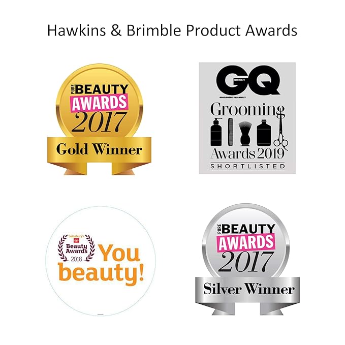 Hawkins & Brimble - Under Eye Cream for Mens, 20ml - Mens Dark Circles Eye Cream - Eye Repair Cream for Puffy Eyes, Energising, Hydrating, Anti Ageing & Anti Wrinkle - Late Night Recovery 40's & 50's