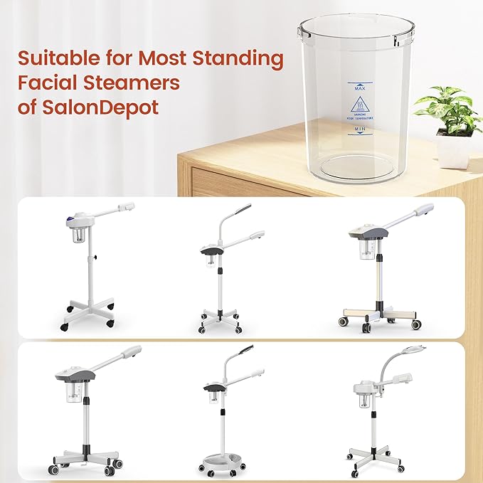 Water Jar for Facial Steamer Universal Plastic Water Cup