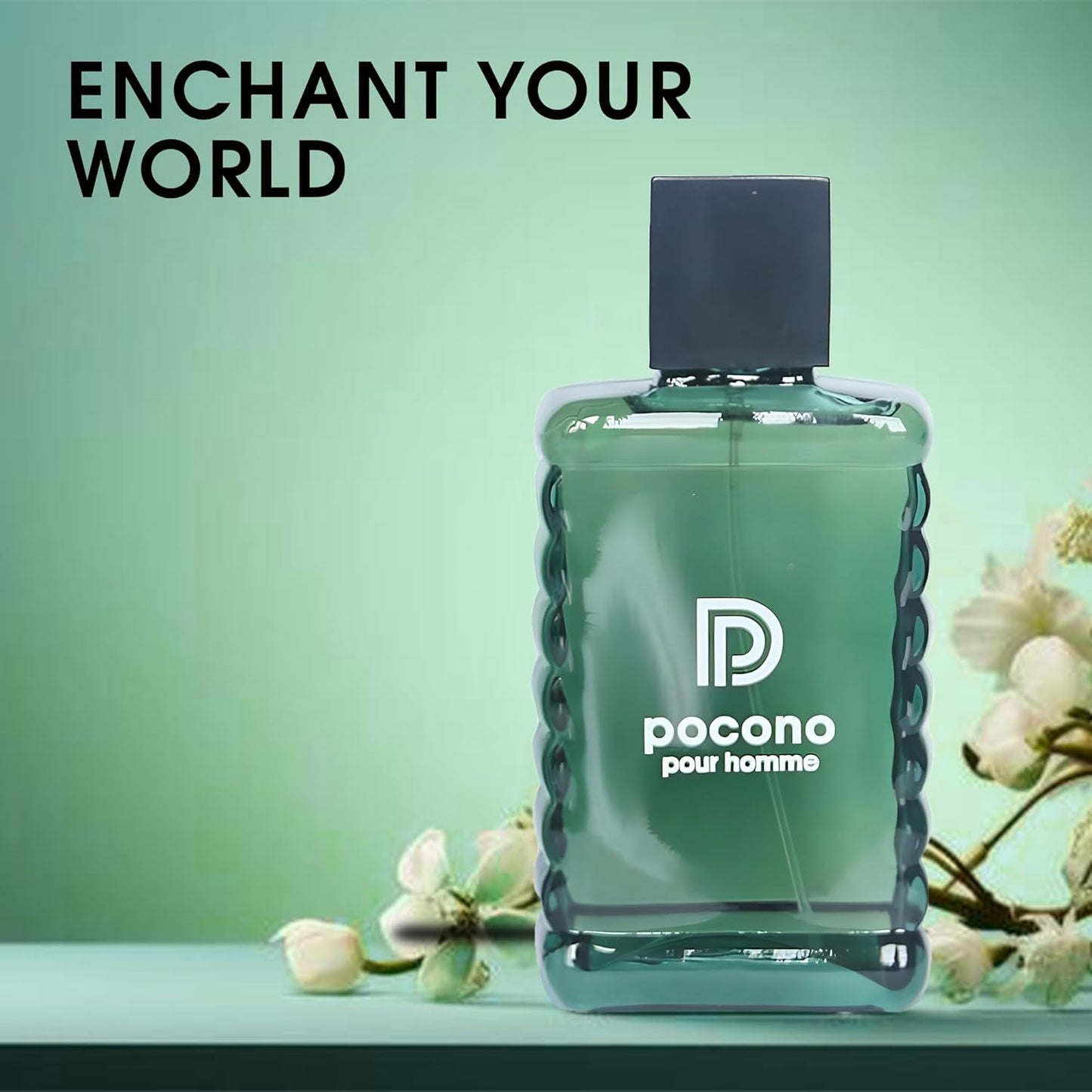 Pocono Men's Cologne,Bold Scent Eau de Toilette,3.4 Fl Oz Perfume for Men Every Day Used