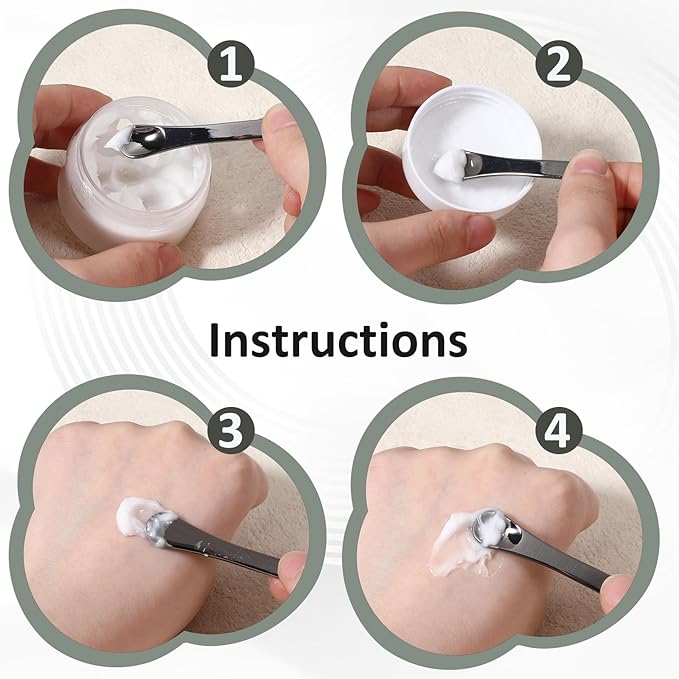 6PCS Mini Metal Makeup Spatula Cosmetic Spoon Tool Reusable Cosmetic Cream Spatulas Skincare Scoop Applicator Facial Massage Beauty Tools for Mixing and Sampling Face Eye Cream Lotions Moisturizers