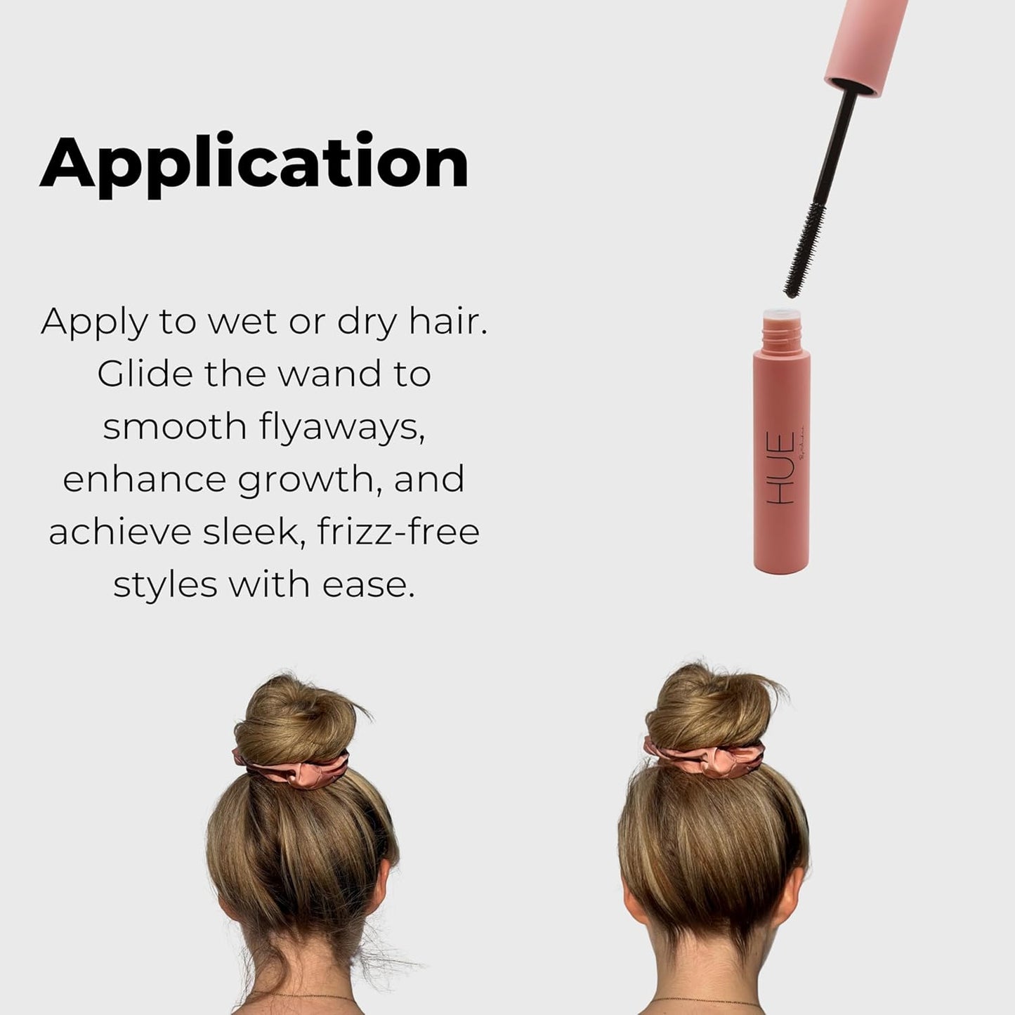 Gloss Boss Flyaway Hair Wand | Frizz Control & Shine Enhancer | Silicone-Free, Unscented, Compact 10ml | Tames Flyaways, Smooths Edges, Adds Shine | Safe for All Hair Types