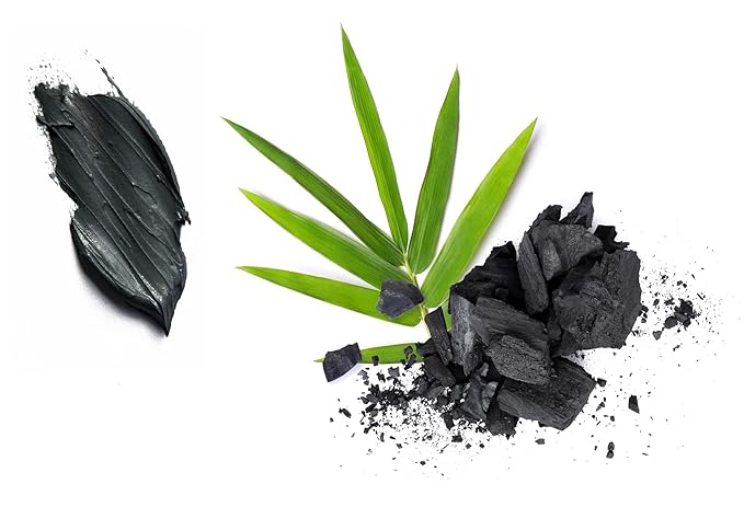 PRESS SKINCARE Bamboo Charcoal Face Mask| Mud Masks for Face | Face Masks Skincare for Men | Exfoliator, Pore Cleansing & Anti Aging Hydrating Face Masks Skin care |3.4 FL. OZ