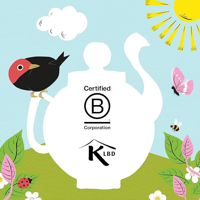 Clipper Tea Strawberry & Elderflower Herbal Tea – Caffeine Free, USDA Organic, Great Hot or Iced – Refreshingly Fruity, Natural, Fair & Delicious – 200 Tea Bags