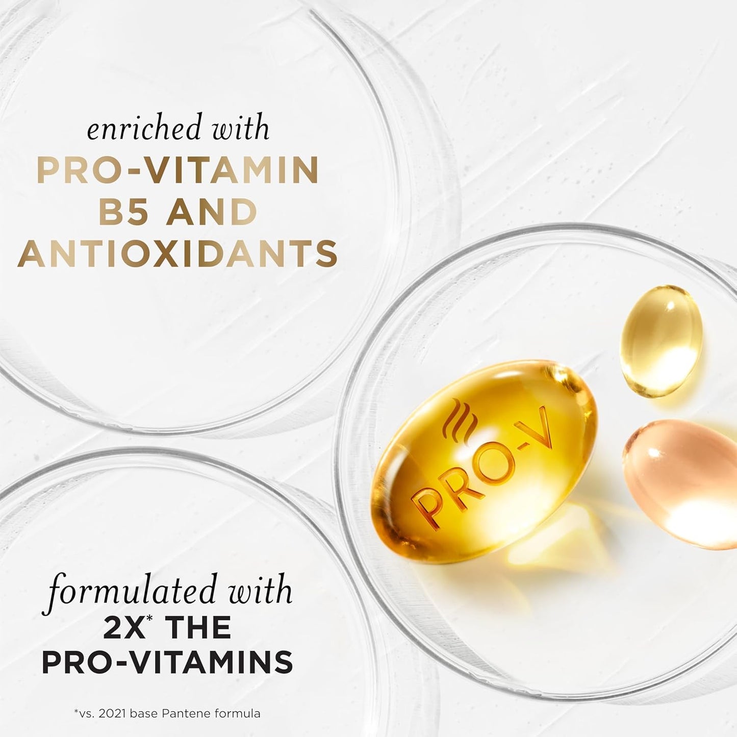 Pantene 2-in-1 Shampoo & Conditioner, Classic Clean - Pro-V Nutrients for Dry, Color-Treated Hair, Healthy Looking Hair Every Wash, Antioxidant-Rich, 27.7 Oz Each, 2-Pack + Rescue Shot (0.5 Oz)