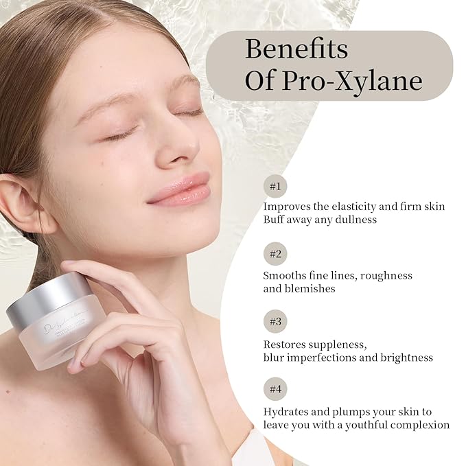 Dazzelslim Moisturizer Face Cream & Facial Serum Set, with Niacinamide, Sea Buckthorn Oil, & Pro-Xylane, Anti Wrinkle Cream, Deeply Hydrates & Smooths Fine Lines, Fragrance-Free, Made in Taiwan