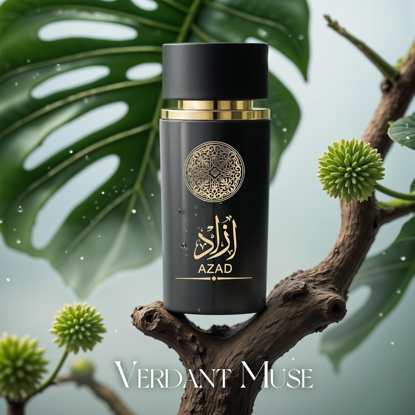 3Pack Men Colognes Combo Set AZAD,AZAD Blue,Sarah Chocolate 3.4 Fl Oz Each Eau De Parfume Spray with Woody Floral & Fruity Scent Perfume Gift Set Day to Night Use Fragrances