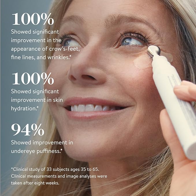 goop Beauty 3x Retinol Eye Lift Serum | Fine Lines and Wrinkles Treatment | 0.5 fl oz