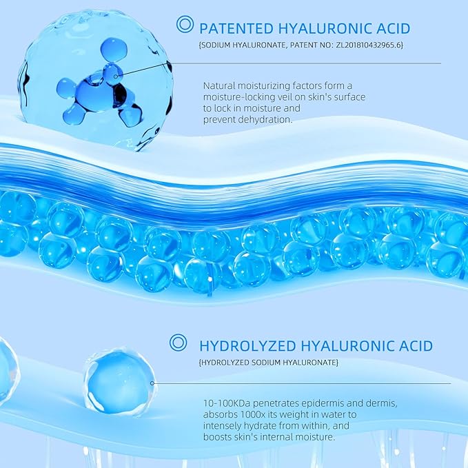 YILIAN Face Mist Natural Facial Spray with HA, Soothing and Calming Sensitive Skin, 10.14 fl. oz.