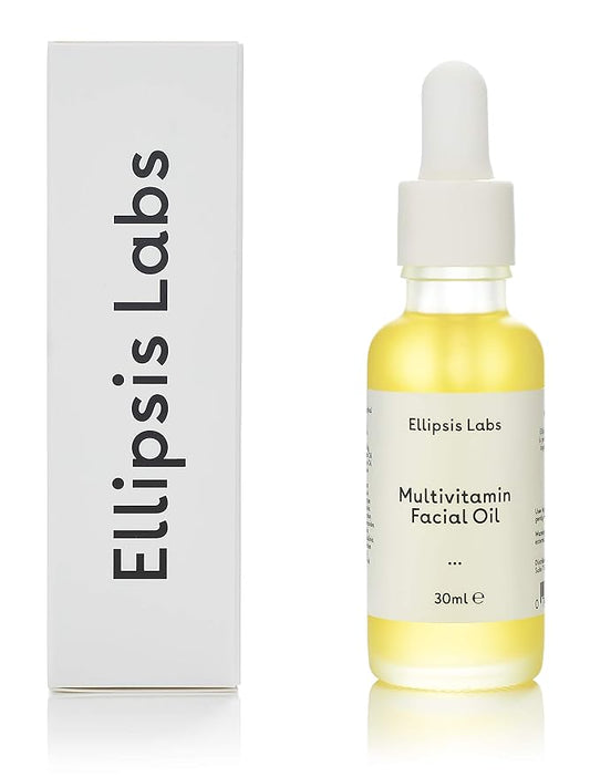 Multivitamin Facial Oil by Ellipsis Labs. Packed full of vitamins, all working together to rejuvenate and hydrate your skin, deep anti aging moisturizer
